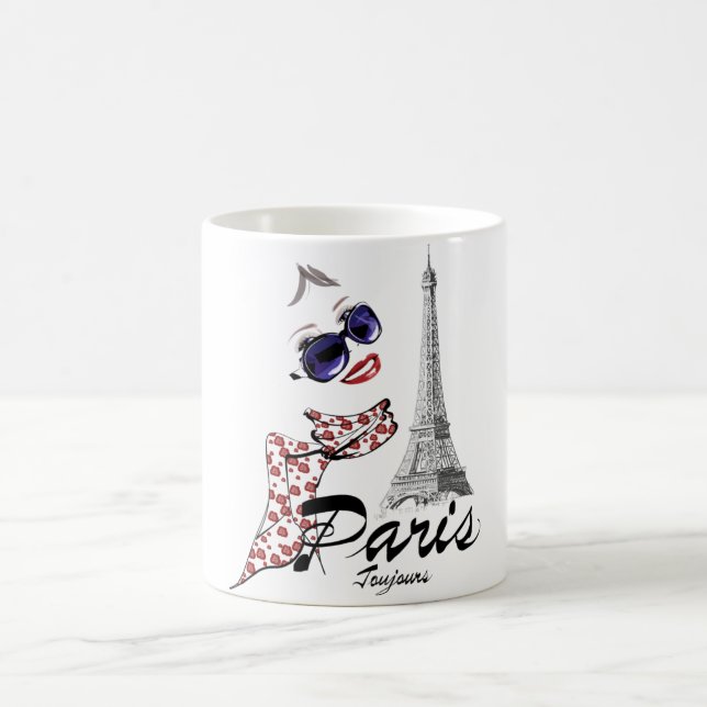 Caneca De Café paris T-Shirt (Centro)