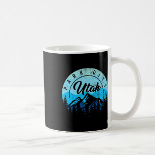 Caneca De Café Park City Utah Esquiando Snowboard Skier Snow