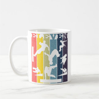Caneca De Café Parkour 11Th Birthday