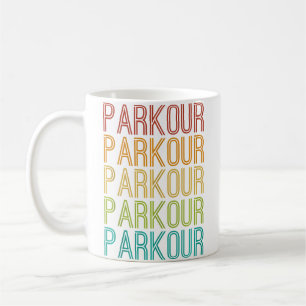 Caneca De Café Parkour Corrida Livre