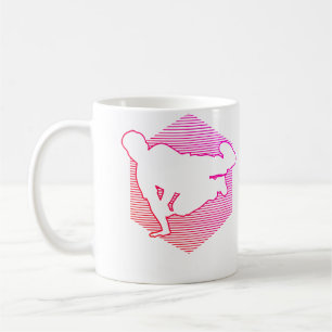 Caneca De Café Parkour Corrida Livre Saltador Livre Parkour