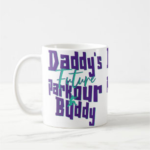 Caneca De Café Parkour Corrida Livre Traceur Crianças Futuro do P