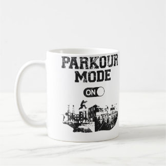 Caneca De Café Parkour Corrida Livre Traceur Vintage Modo Parkour
