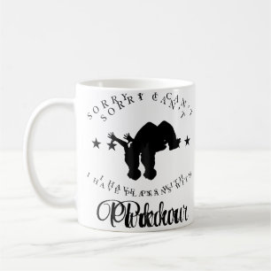 Caneca De Café Parkour Desculpe Não Posso Tenho Planos Com Parkou