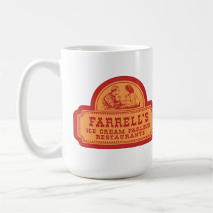 Caneca De Café Parlor Sorvete de Farrell, em Illinois