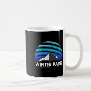 Caneca De Café Parque de Inverno Colorado Bluebird Mountain