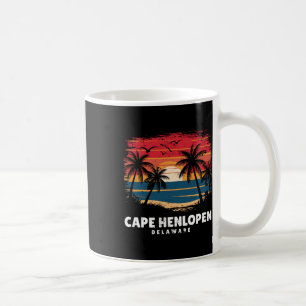 Caneca De Café Parque Estadual Cape Henlopen Delaware Surfboarder