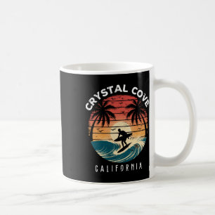 Caneca De Café Parque Estadual Crystal Cove Califórnia Ondas de S