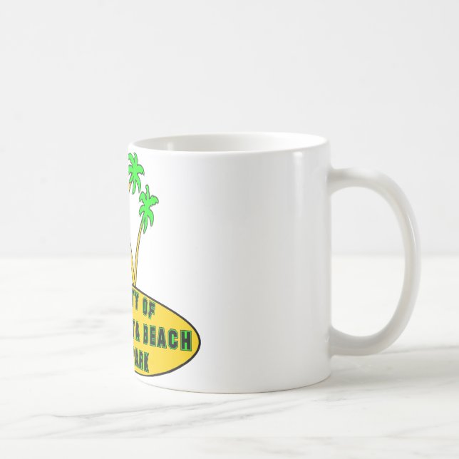Caneca De Café Parque estadual da praia de Rosita do papai noel (Direita)