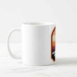 Caneca De Café Parque Estadual de Antelope Island UT Bison