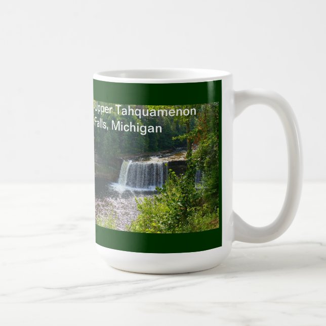 Caneca De Café Parque Estadual do Lower Tahquamenon Falls, MI (Direita)