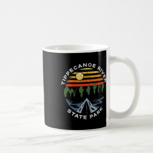 Caneca De Café Parque Estadual do Rio Tippecanoe Camping Floresta