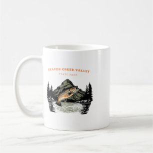 Caneca De Café Parque Estadual do Vale de Beaver Creek Retro Vint