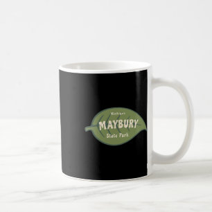 Caneca De Café Parque Estadual Maybury Michigan Fall deixa de lad