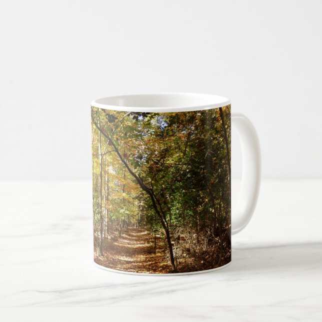 Caneca De Café Parque Greenbelt em outono I Terra Maryland (Frente Esquerda)