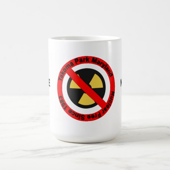 Caneca De Café Parque Maryland de Takoma - paz agora (Centro)