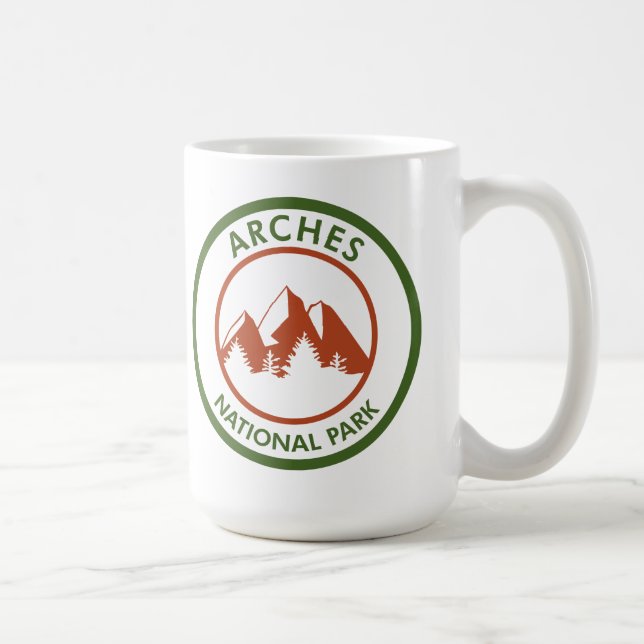 Caneca De Café Parque Nacional Arches (Direita)