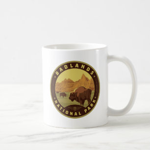 Caneca De Café Parque Nacional Badlands
