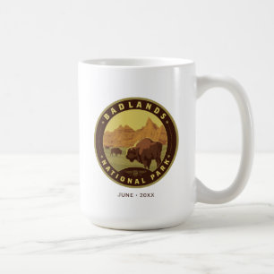 Caneca De Café Parque Nacional Badlands