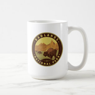 Caneca De Café Parque Nacional Badlands