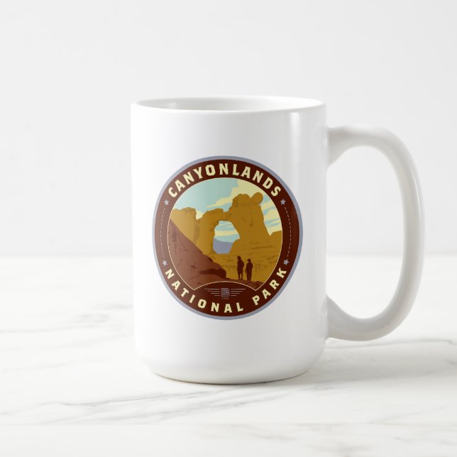 Caneca De Café Parque Nacional Canyonlands (Direita)