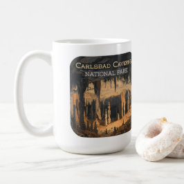 Caneca De Café Parque Nacional Carlsbad Caverns Novo México