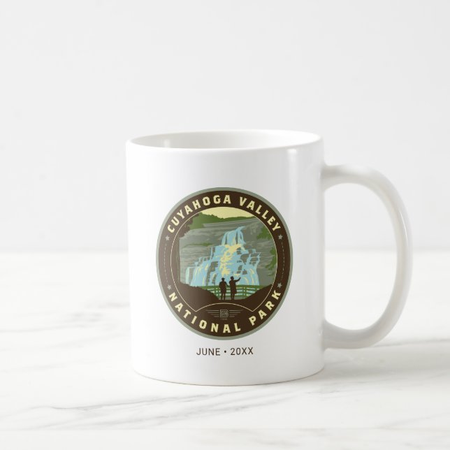 Caneca De Café Parque Nacional Cuyahoga (Direita)