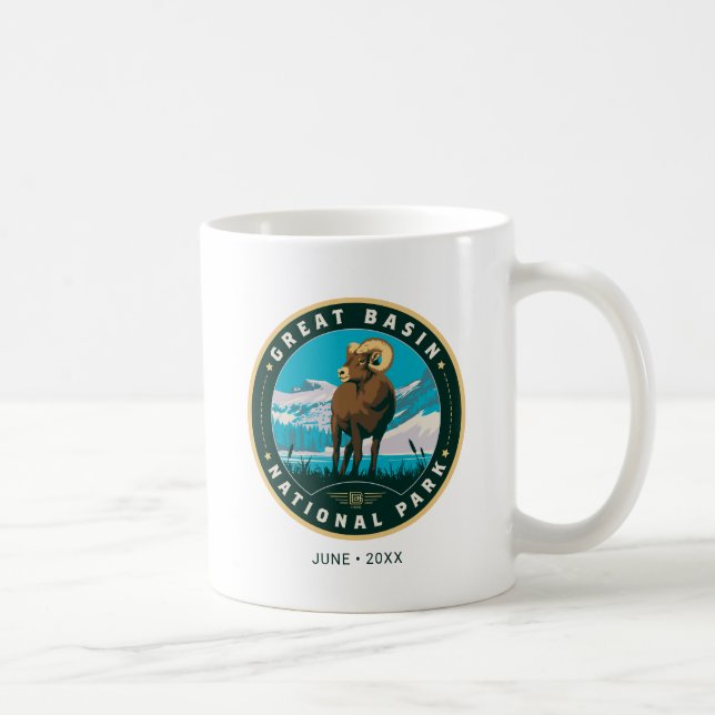 Caneca De Café Parque Nacional da Bacia do excelente (Direita)