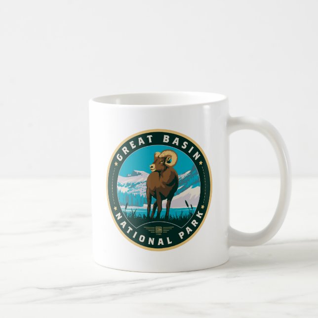 Caneca De Café Parque Nacional da Bacia do excelente (Direita)