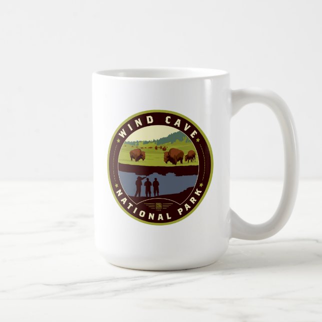 Caneca De Café Parque Nacional da Caverna Eólica (Direita)
