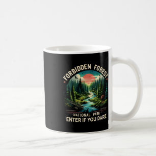 Caneca De Café Parque Nacional da Floresta Proibida Entrar Acampa