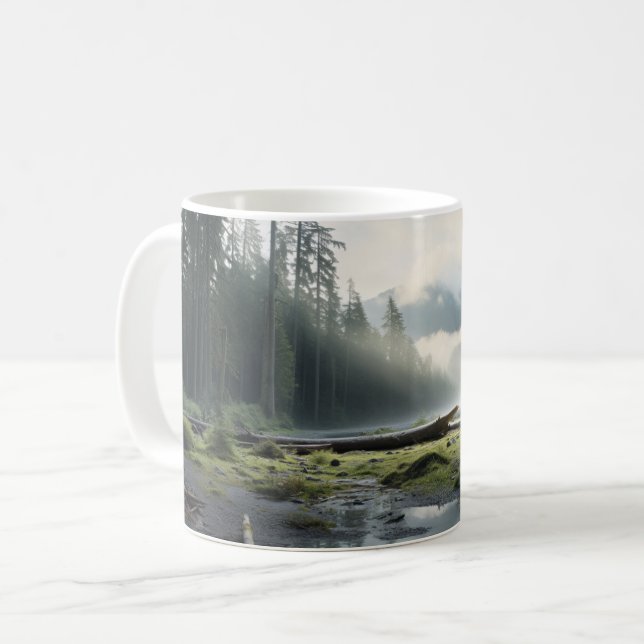 Caneca De Café Parque Nacional da olimpiadas (Frente Esquerda)