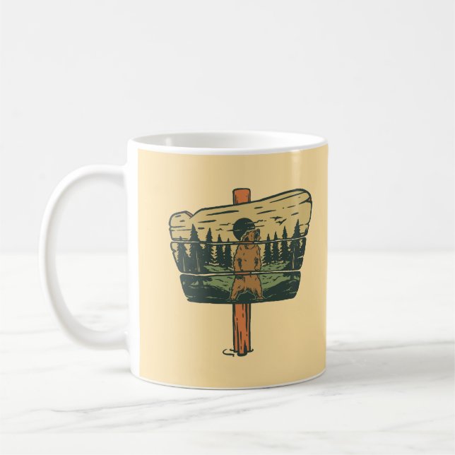 Caneca De Café Parque Nacional da Vida Selvagem (Esquerda)