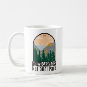 Caneca De Café Parque Nacional das Cascades do Norte, Washington 