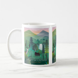 Caneca De Café Parque Nacional das Montanhas do Enfumaçado excele