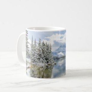 Caneca De Café Parque nacional de Banff no inverno