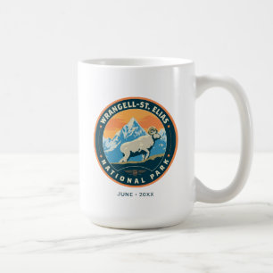 Caneca De Café Parque Nacional de Elias, Ruas de Wrangell