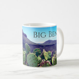 Caneca De Café Parque Nacional de Pear Cactus Big Bend