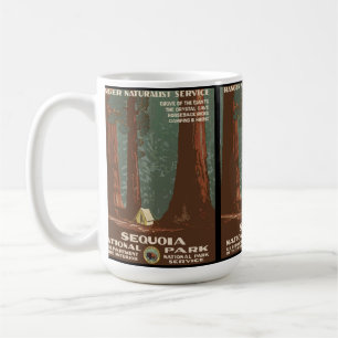 Caneca De Café Parque nacional de sequóia