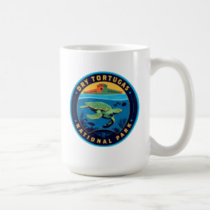 Caneca De Café Parque Nacional de Tortugas Seco