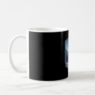 Caneca De Café Parque nacional de Yosemite, acampamento vintage n