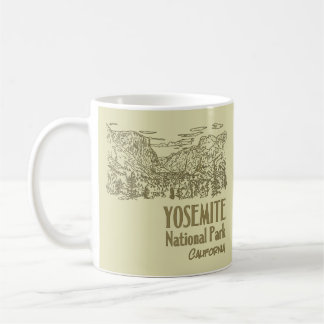 Caneca De Café Parque Nacional de Yosemite Califórnia Tunnel View