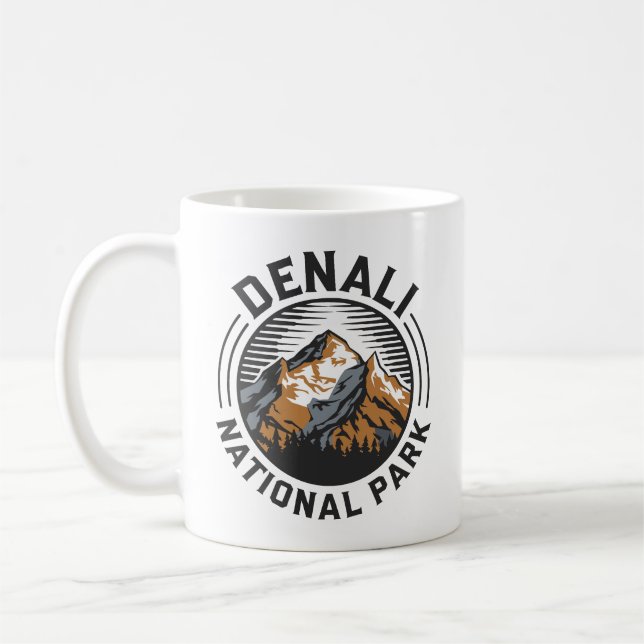 Caneca De Café Parque Nacional Denali (Esquerda)