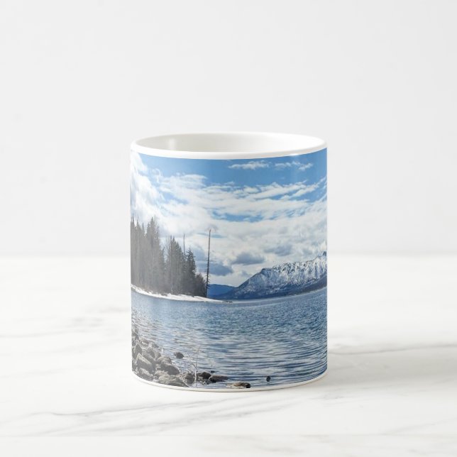 Caneca De Café Parque Nacional do Glacier de Montana (Centro)