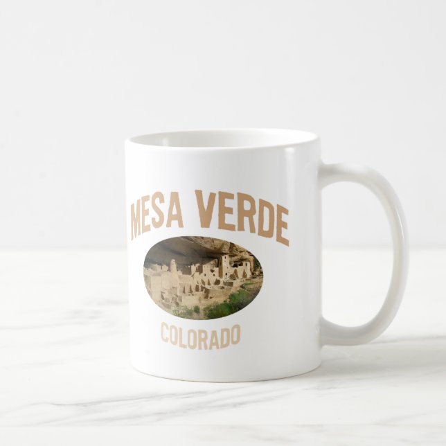 Caneca De Café Parque nacional do Mesa Verde (Direita)