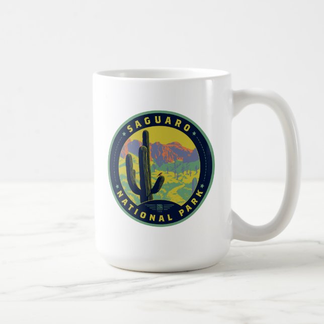 Caneca De Café Parque Nacional do Saguaro (Direita)