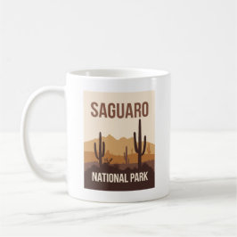 Caneca De Café Parque Nacional do Saguaro - Viagem mínima