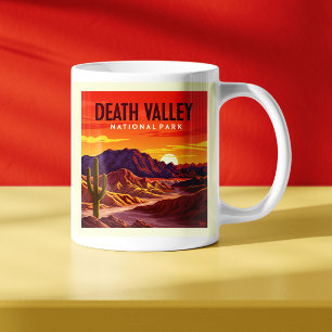 Caneca De Café Parque Nacional do Vale da Morte Vintage