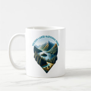 Caneca De Café Parque Nacional dos Lagos Nelson, Nova Zelândia