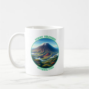 Caneca De Café Parque Nacional dos Vulcões do Havaí
